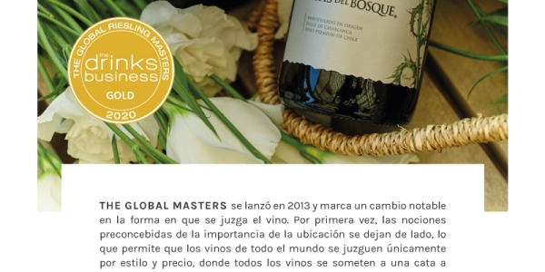 Medalla de Oro para nuestro Riesling 2019